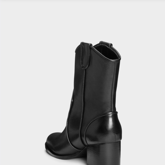 Movie Script Black Cowboy Boots - Picture 5 of 7